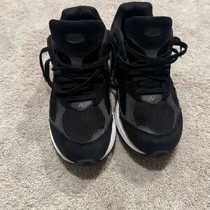 New Balance Black and White Athletic Sneakers